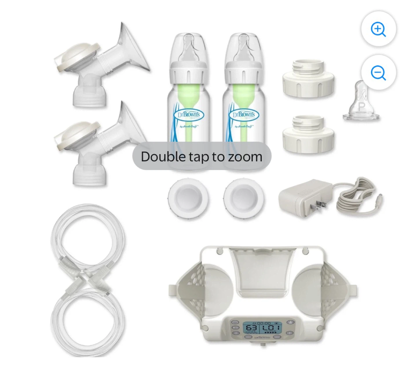 Dr. Brown's Double Electric Breast Pump - photo 2