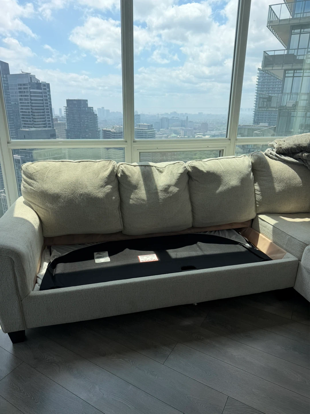 2 Piece Sleeper Sectional with Chaise - photo 4