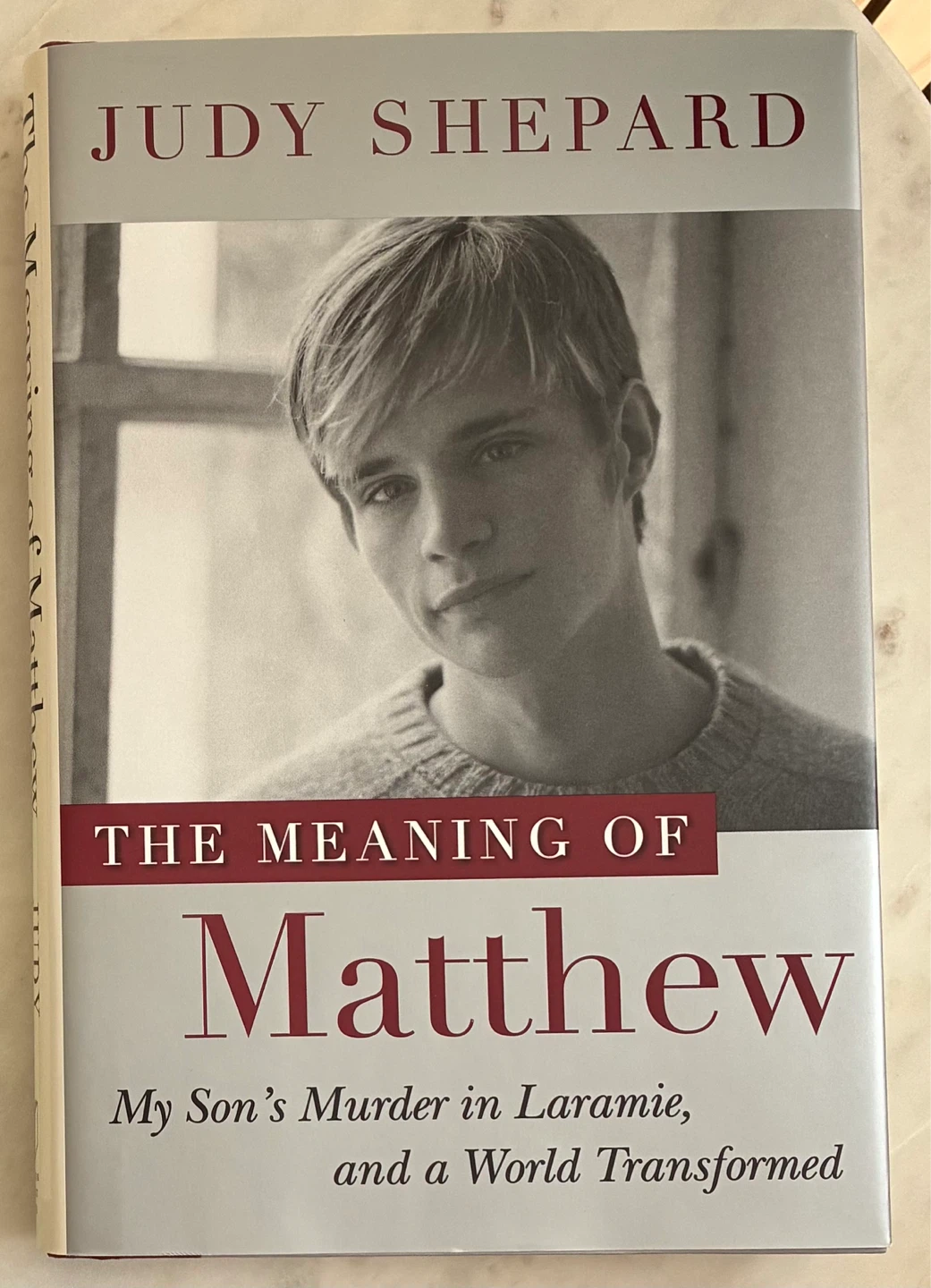 Hardcover book:  The Meaning of Matthew