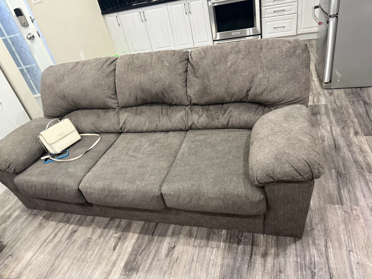 Signature Design by Ashley Norlou Flannel Sofa - photo 3