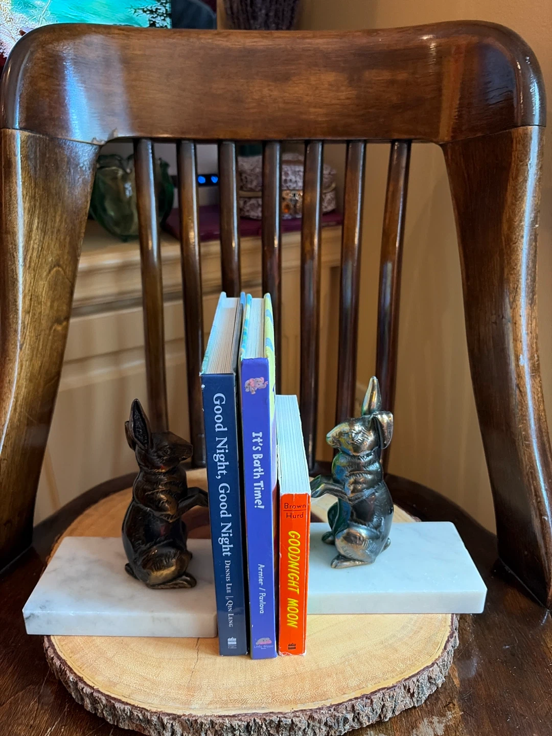 Vintage Begging Bunny Bookends - photo 2