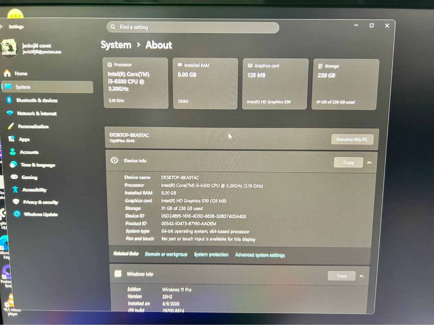 Dell OptiPlex 3040 Desktop Computer