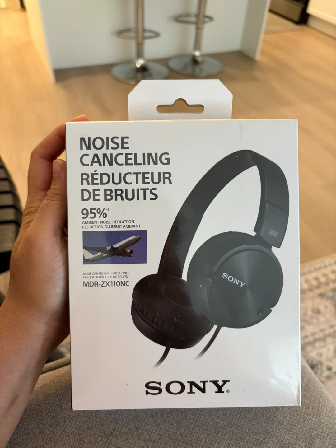 Sony MDR-ZX110NC Noise Cancelling Headphones