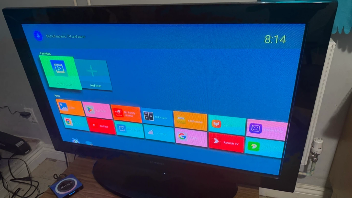 Samsung 42” Plasma TV + X88 Pro 13 Android TV Box