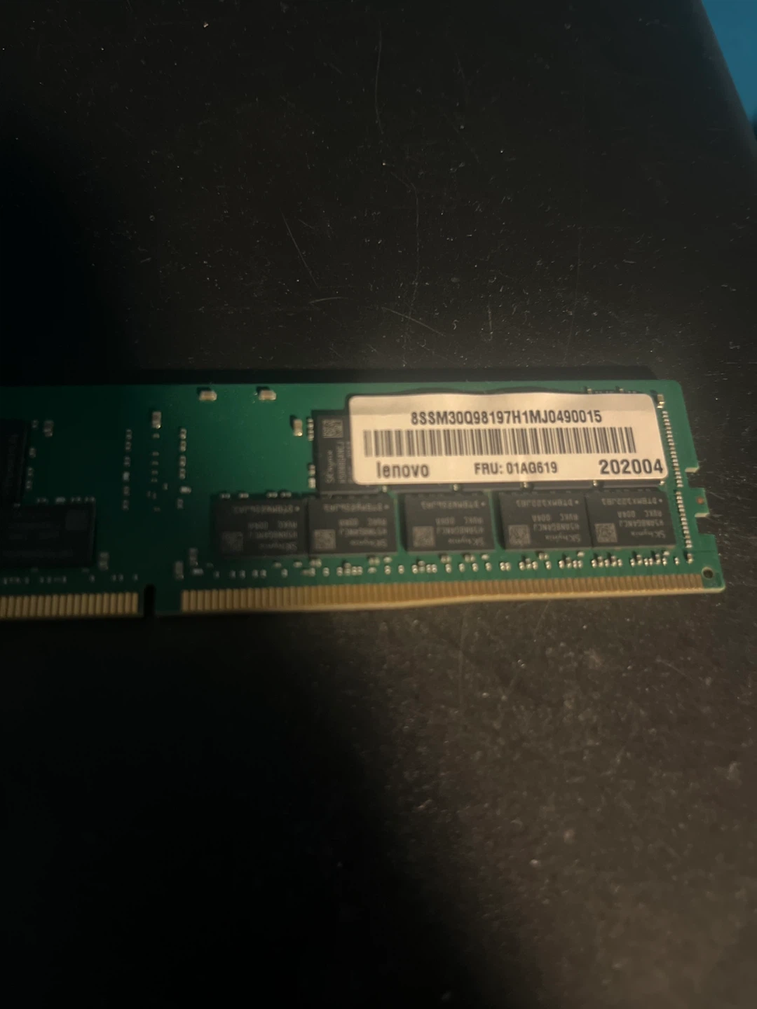 2x32gb of ddr4 2666mhz