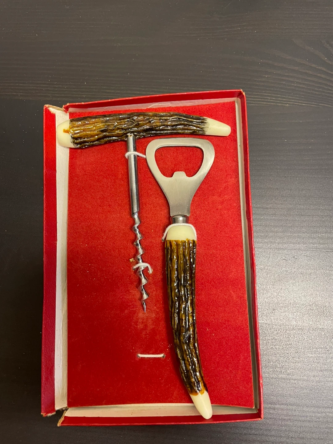 Corkscrew and Bottle Opener Set