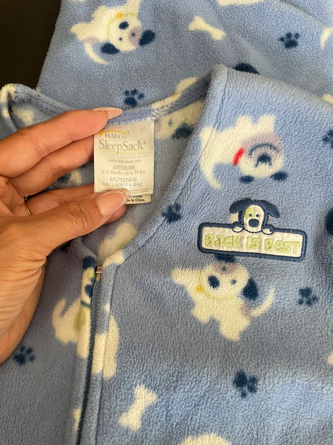 Halo SleepSack Wearable Blanket Medium 6-12m 16-24lbs - photo 2