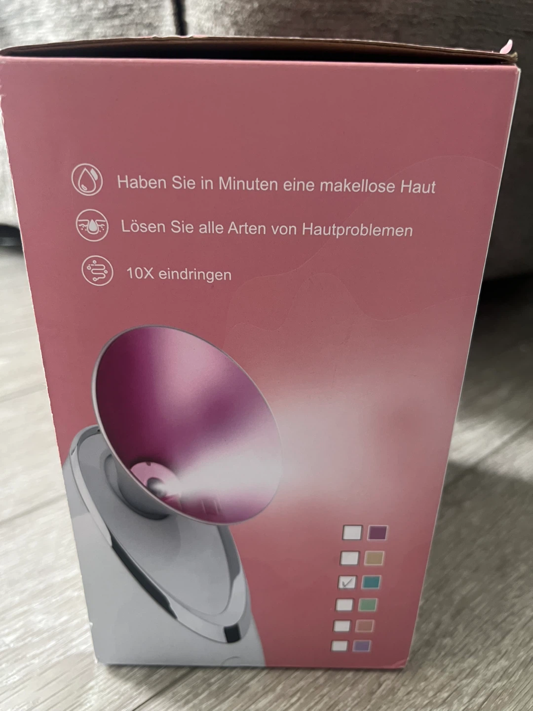 New Ionic Facial Steamer with 5-Piece Skin Care Kit - photo 2