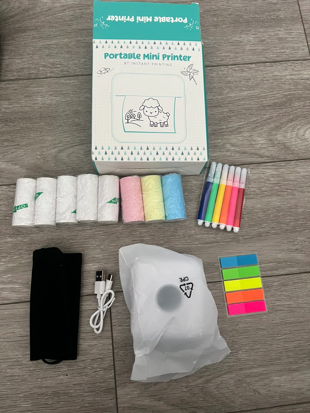 Portable Mini Printer with BT Instant Printing - photo 2
