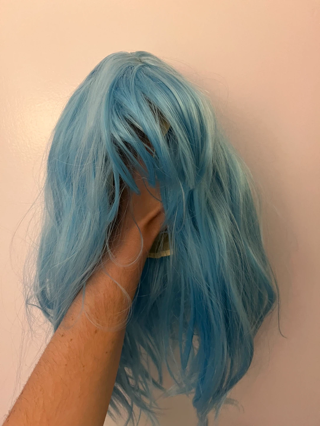 *MOVING SALE* Long Blue Bob Wig - Can Style - photo 2