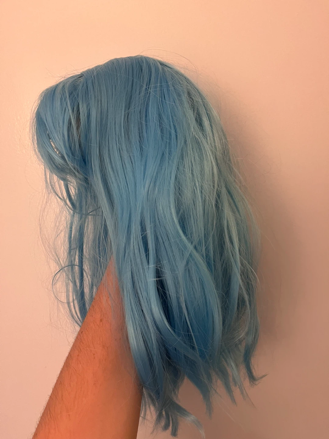 *MOVING SALE* Long Blue Bob Wig - Can Style