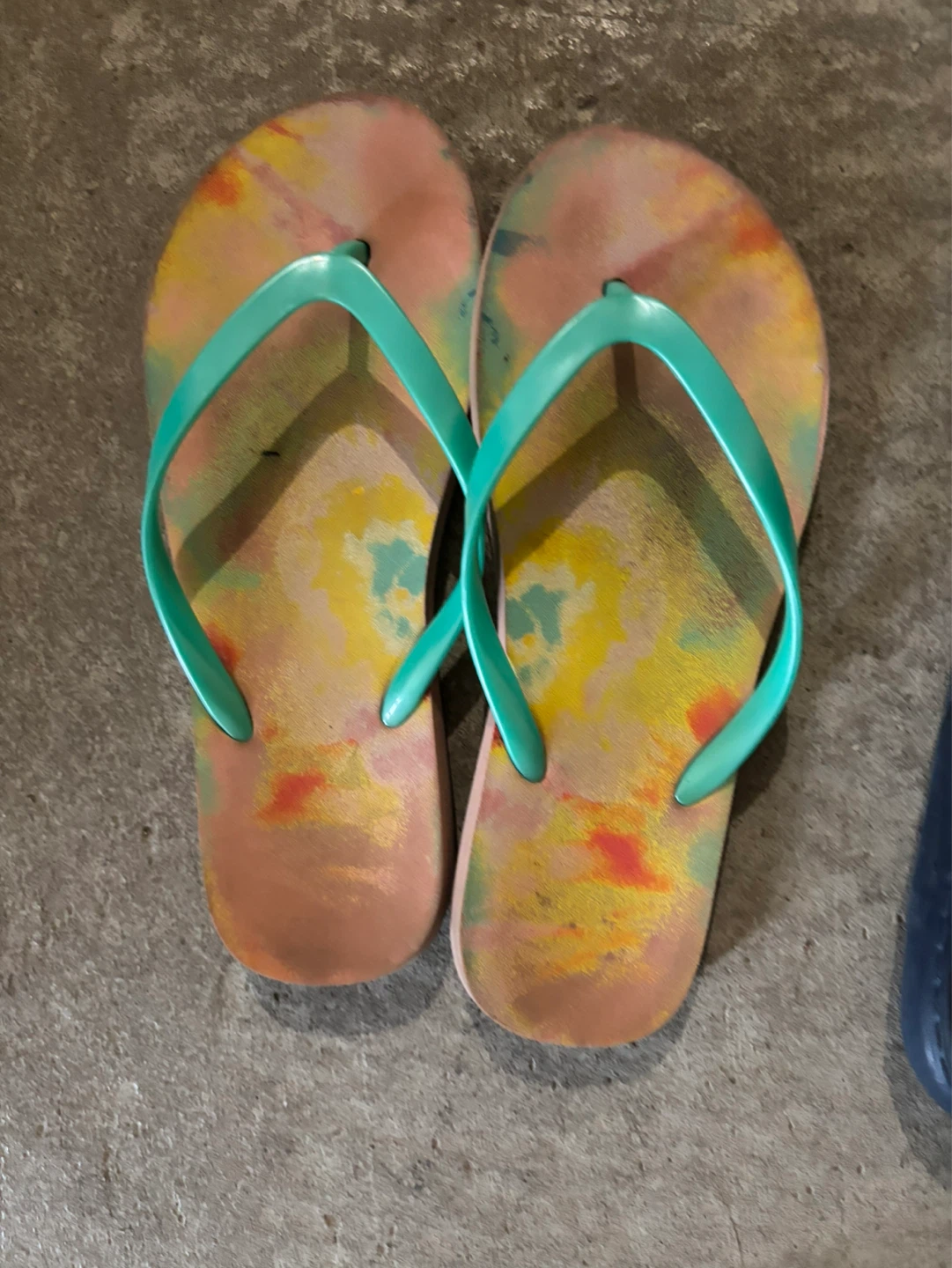 Flite Flip Flops - Navy & Tan-6 pairs - photo 3