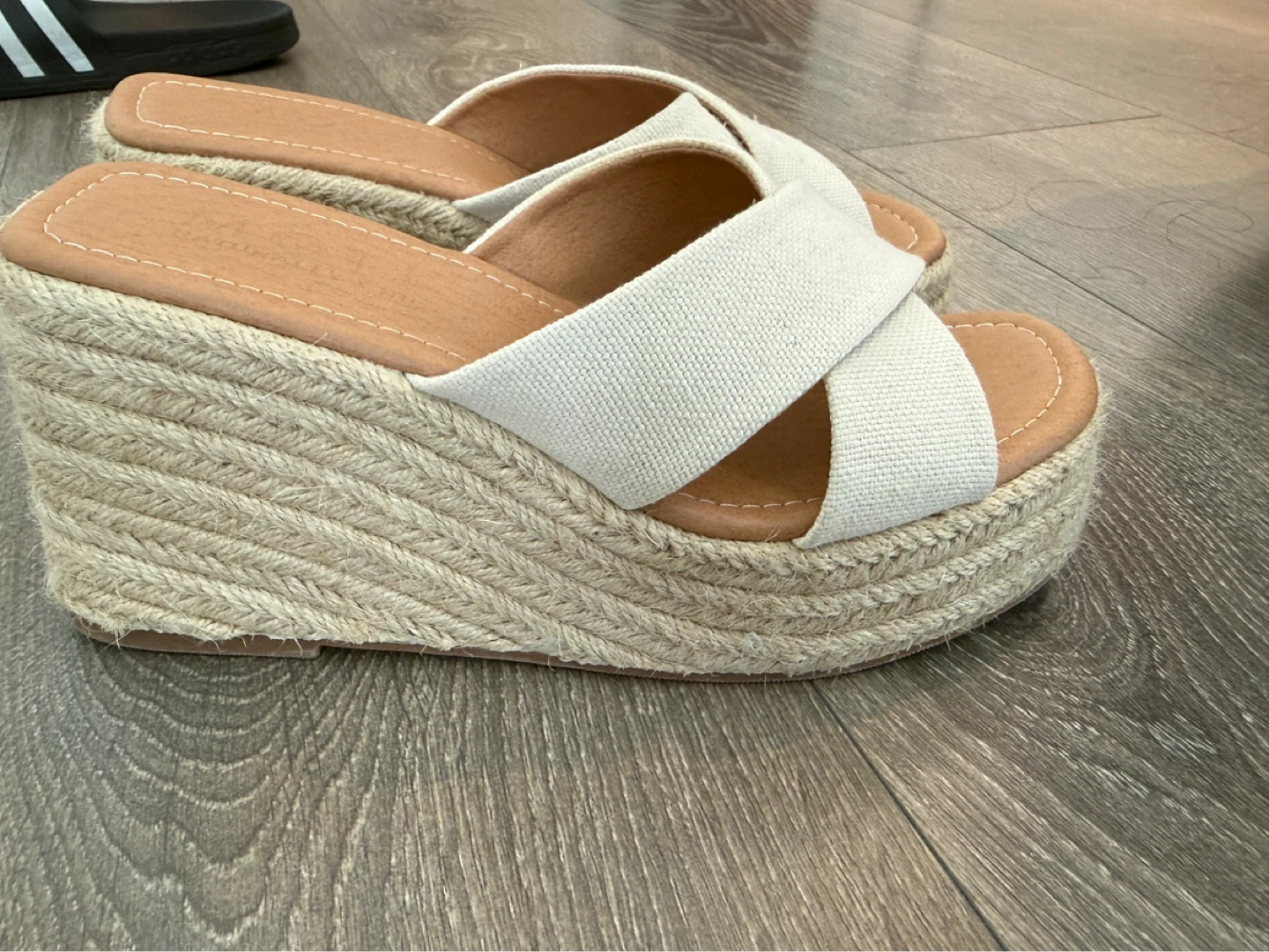 Natural Wedge Sandals size 36 - photo 2
