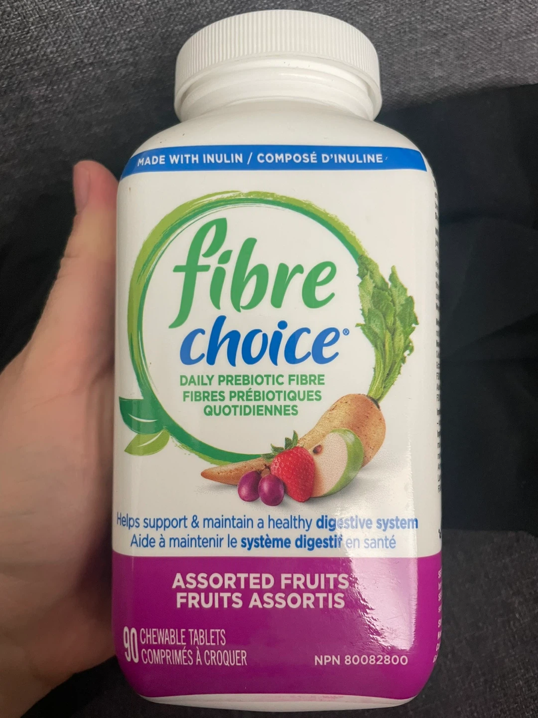 Fibre Choice Daily Prebiotic Fibre Chewable Tablets