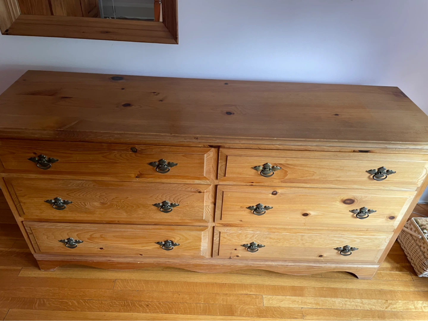 Pine Dresser with 6 Drawers