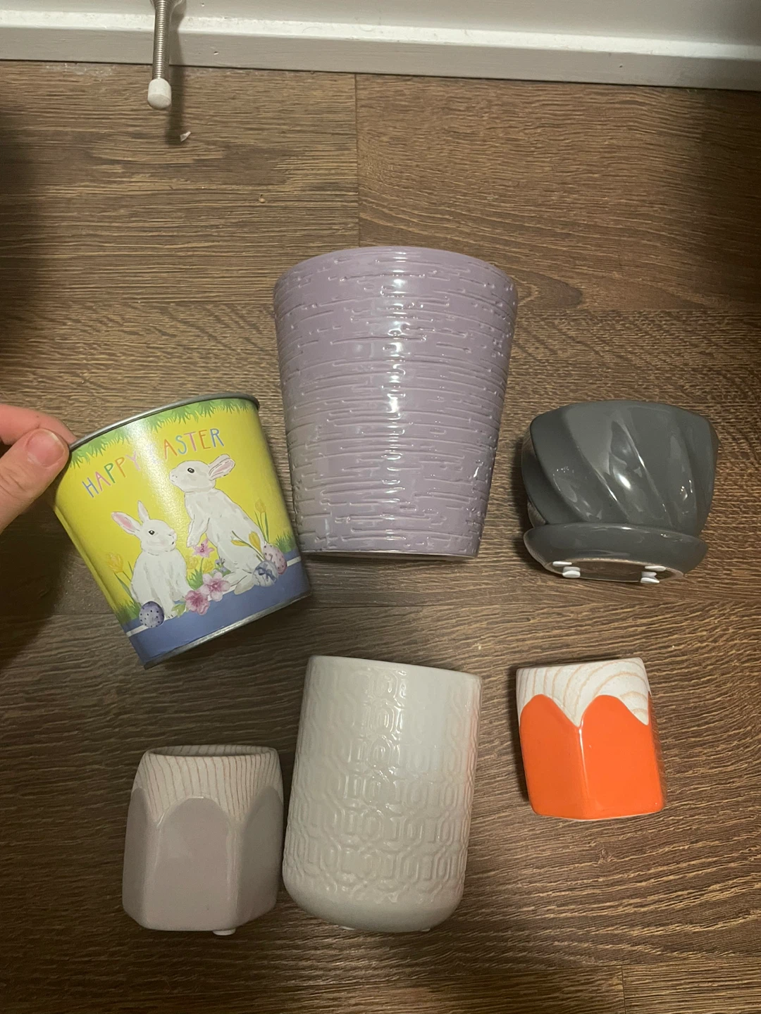 Set of 5 Decorative Planters