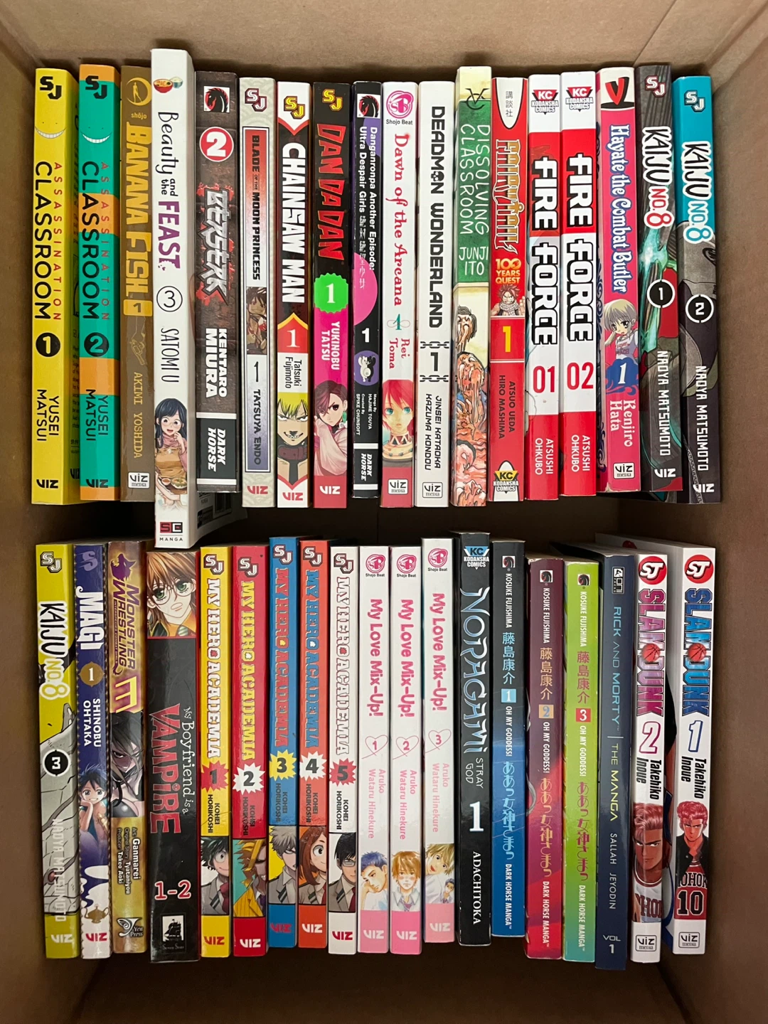 Lot of 52 manga/manhwa/omnibus
