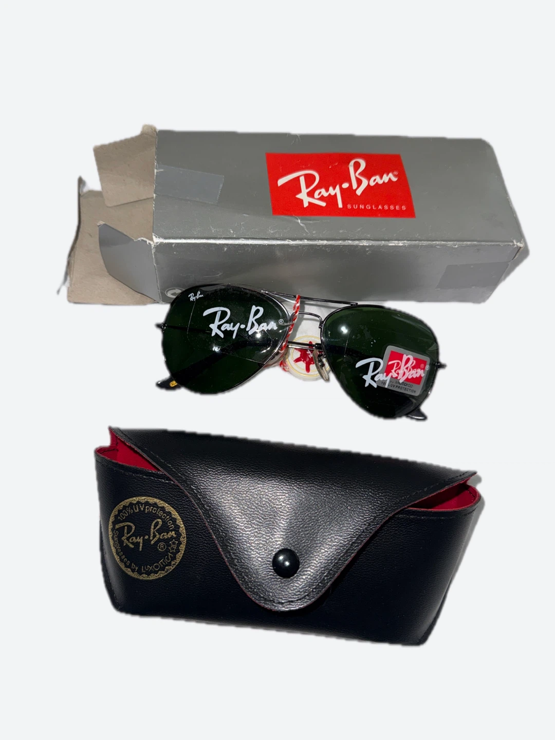 Ray-Ban Sunglasses with Case and Box