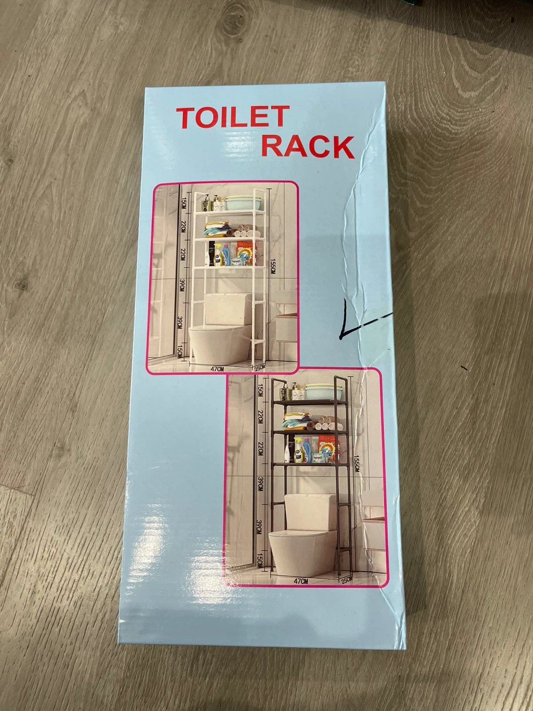 Toilet Rack Shelf Storage Organizer