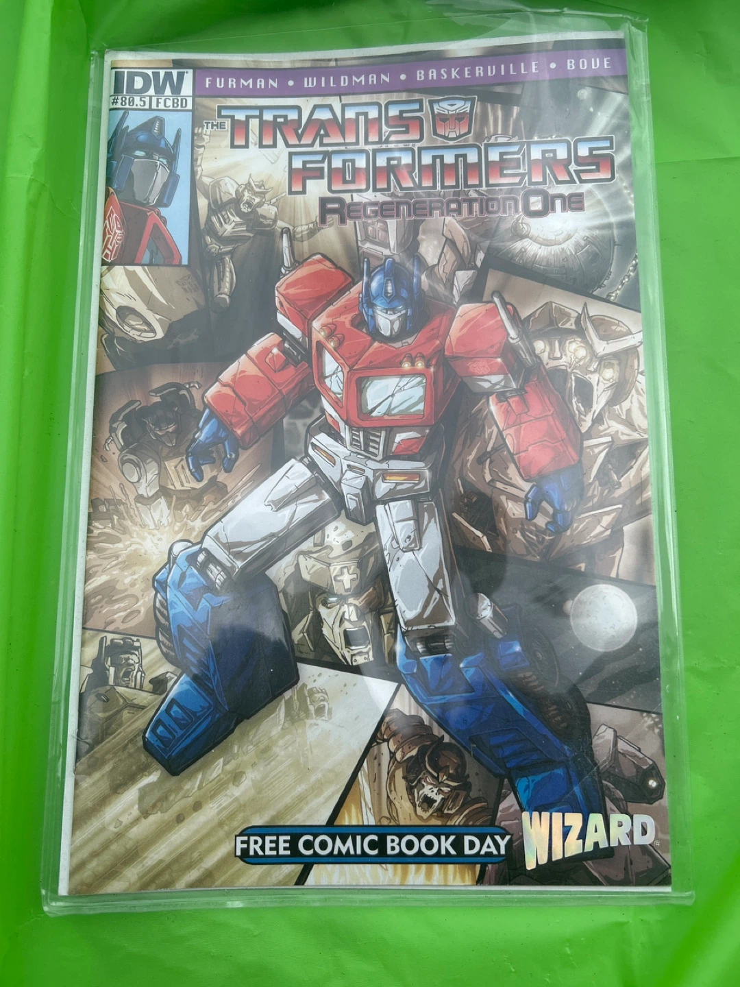 Transformers Regeneration One #80.5 Comic
