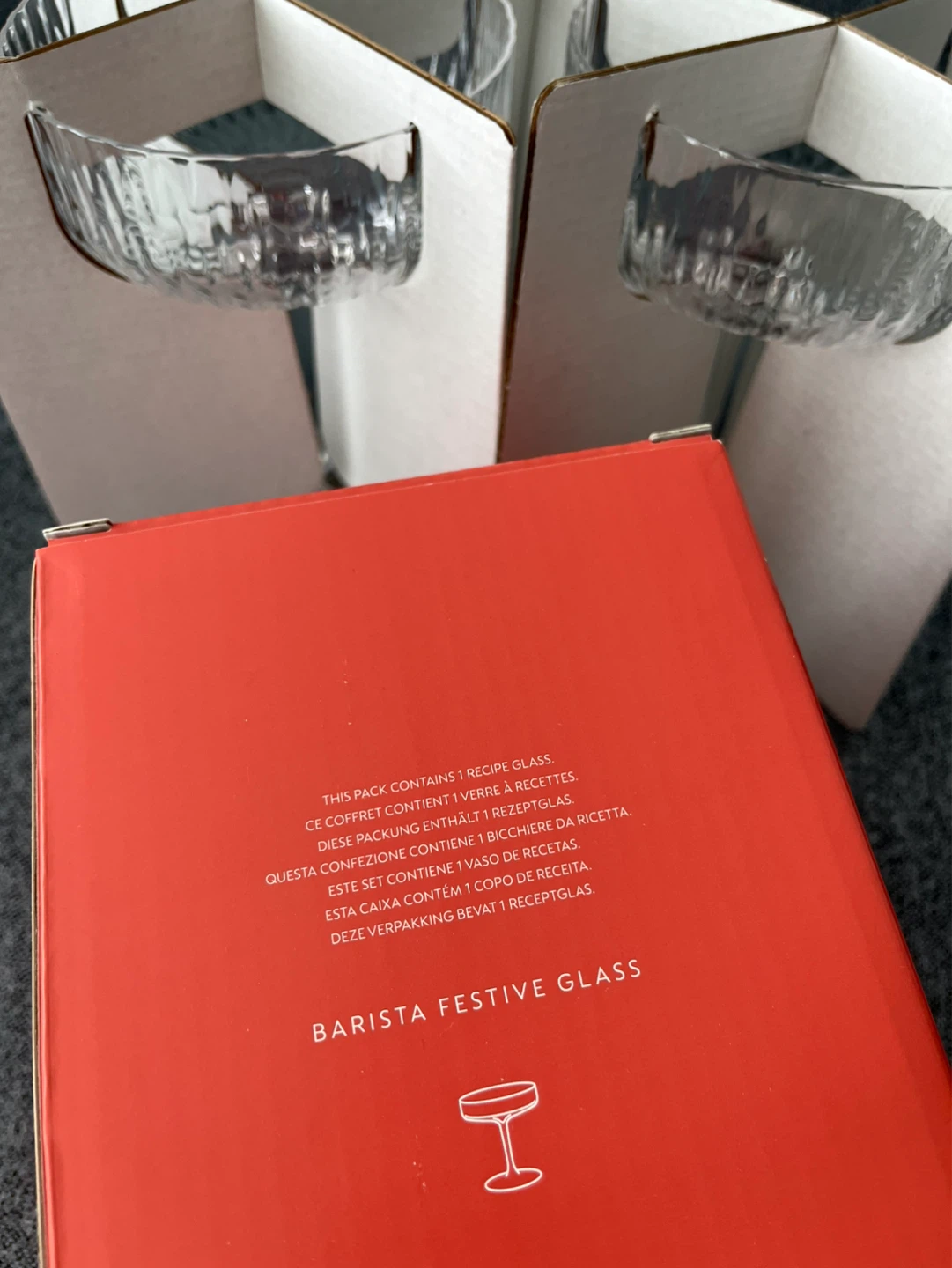 Nespresso Barista Festive Glass Set of 2 - photo 3