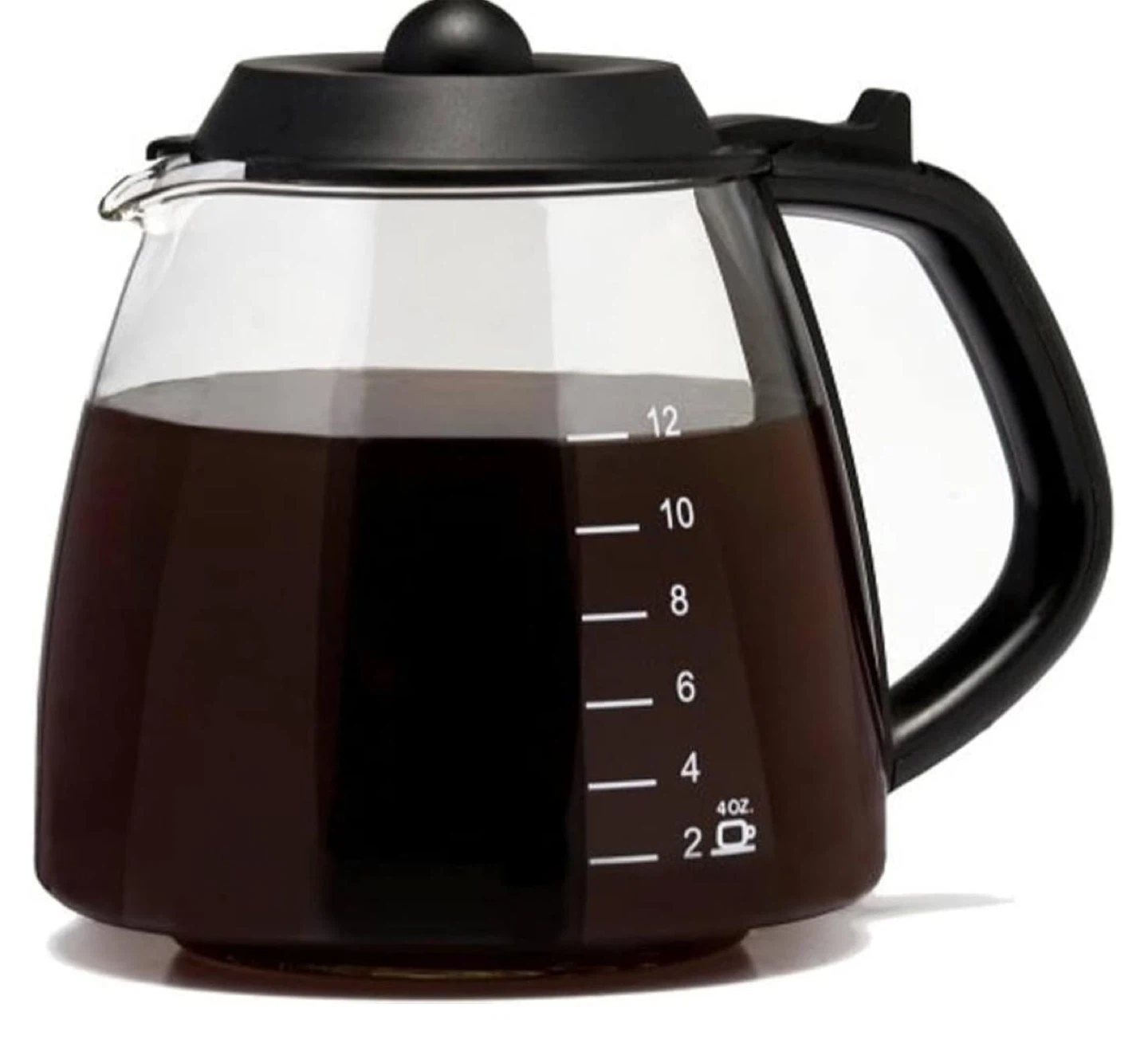 Replacement Coffee Carafe with 2 Lids