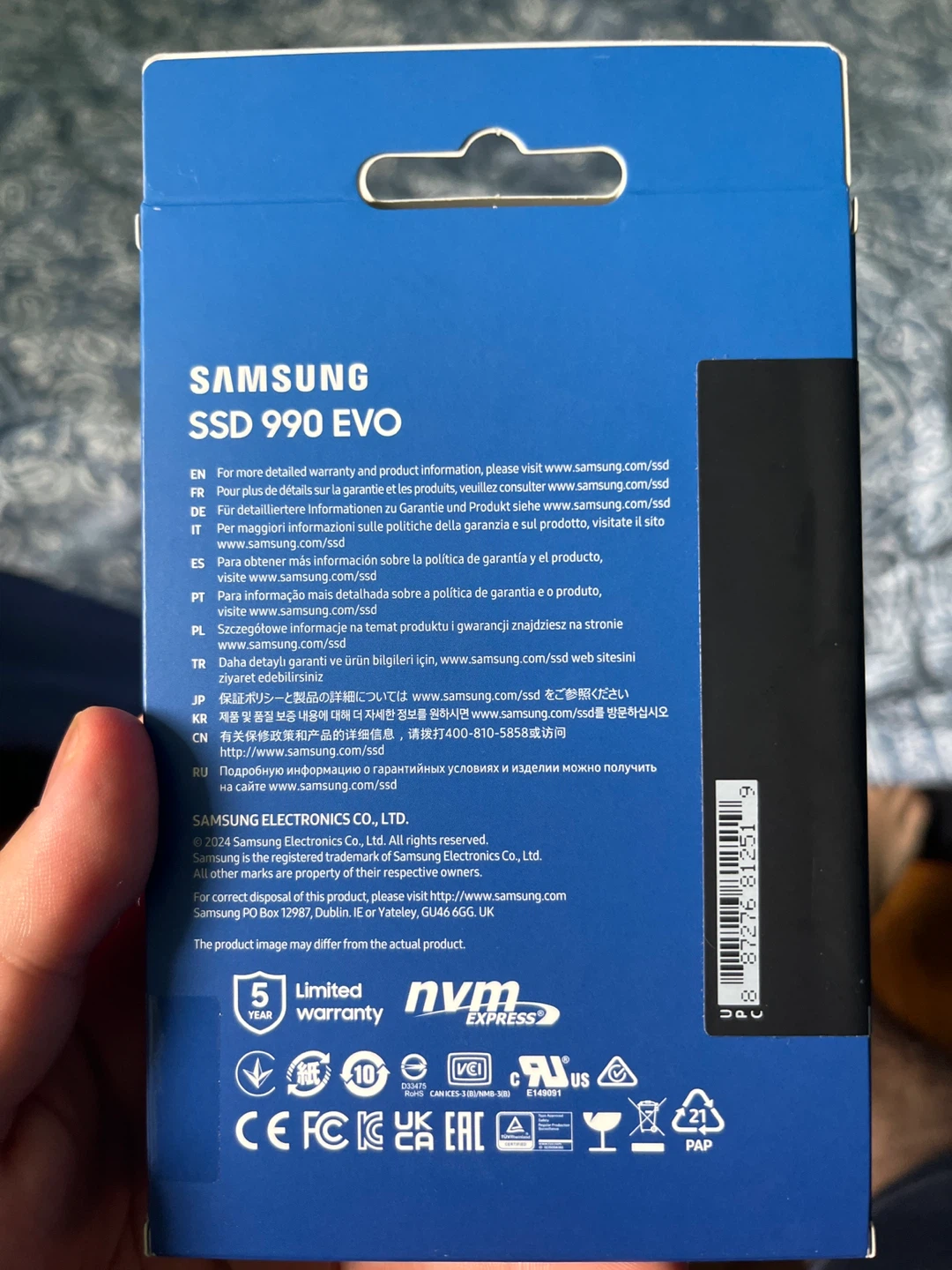 Samsung 990 EVO NVMe M.2 SSD 1TB - photo 2