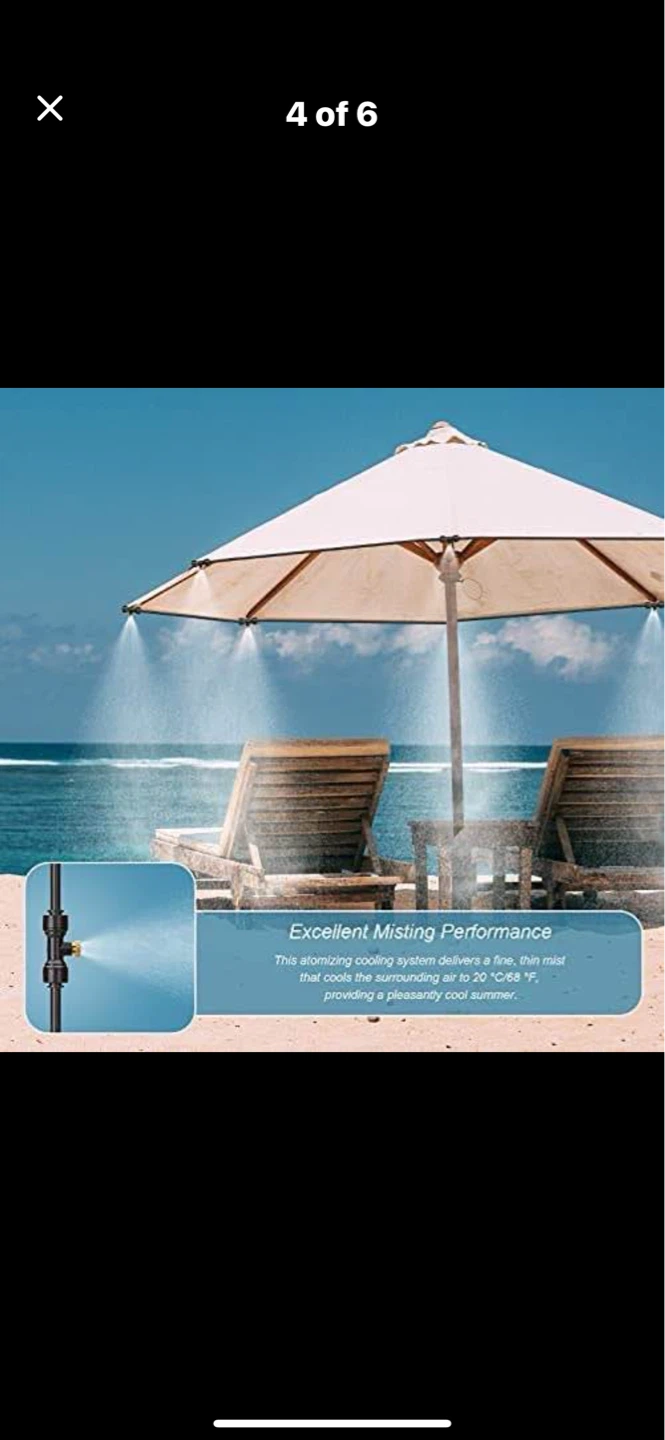 50ft Automatic Misting Watering Kit - photo 2