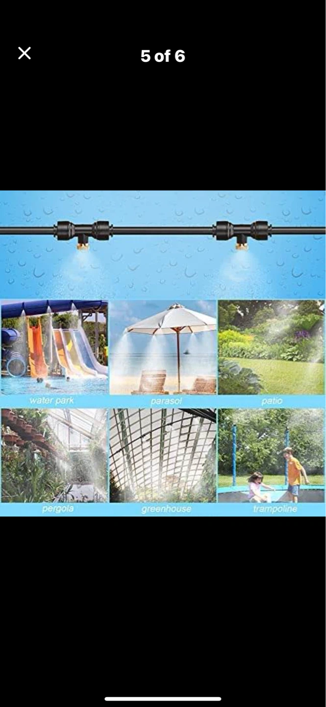 50ft Automatic Misting Watering Kit - photo 4