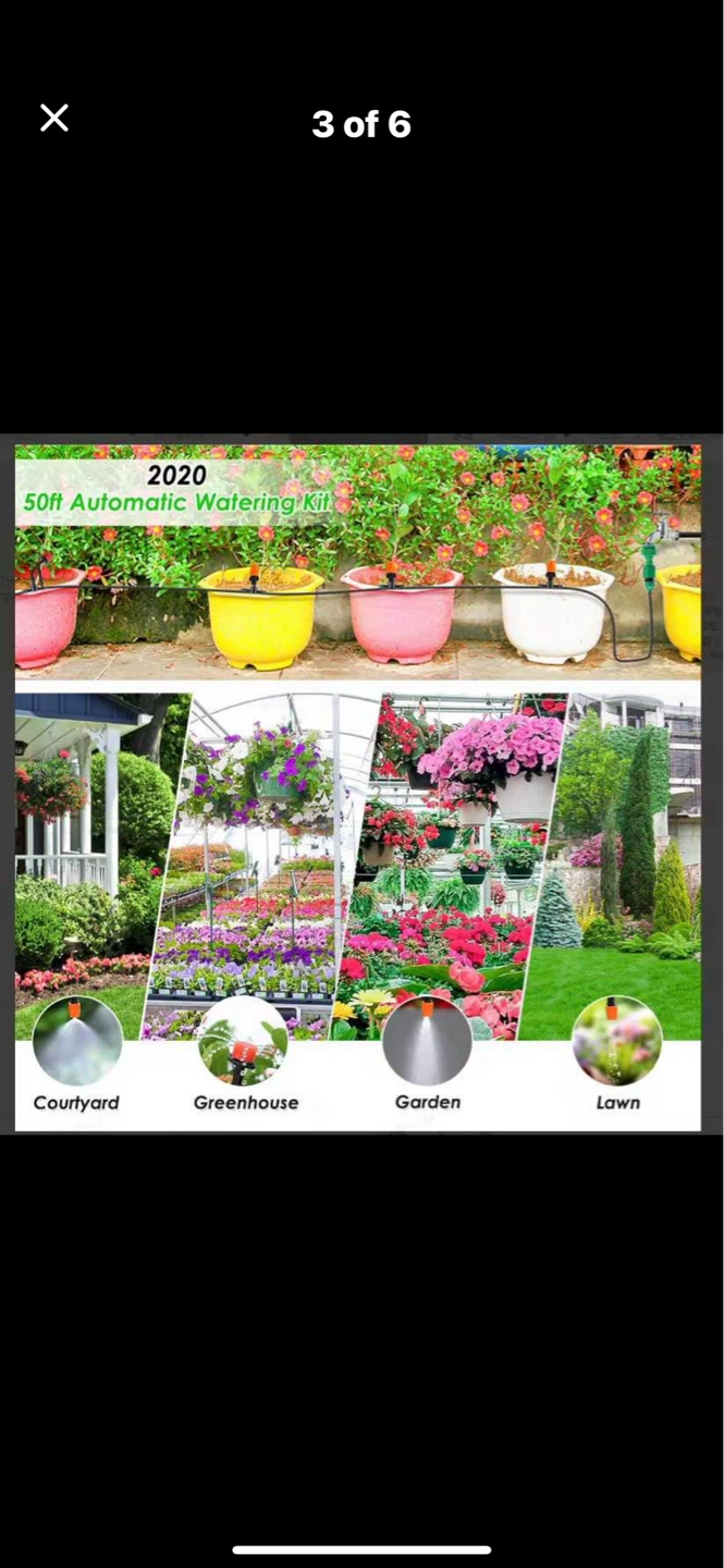 50ft Automatic Misting Watering Kit