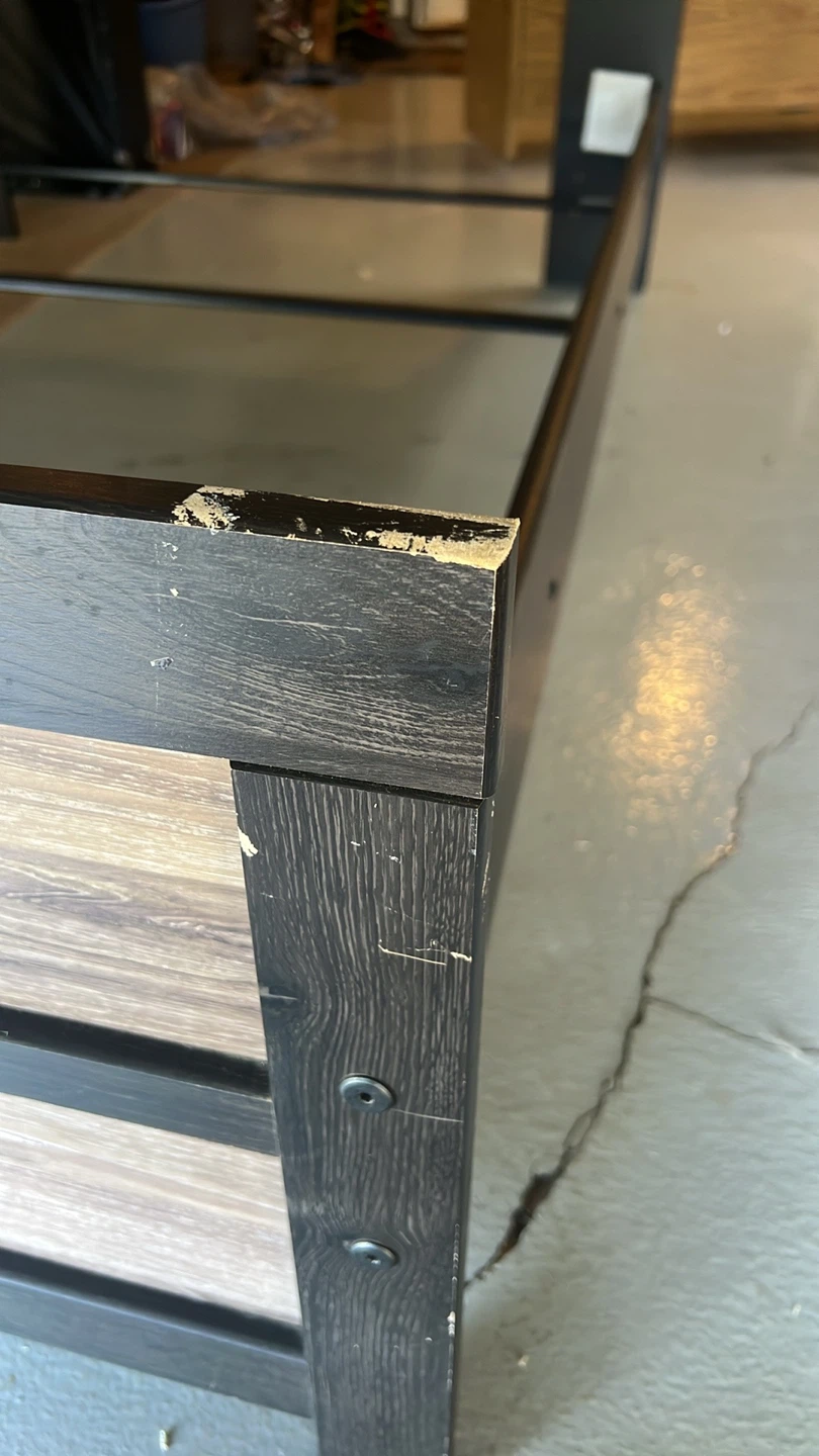 Queen/full bed frame - photo 5