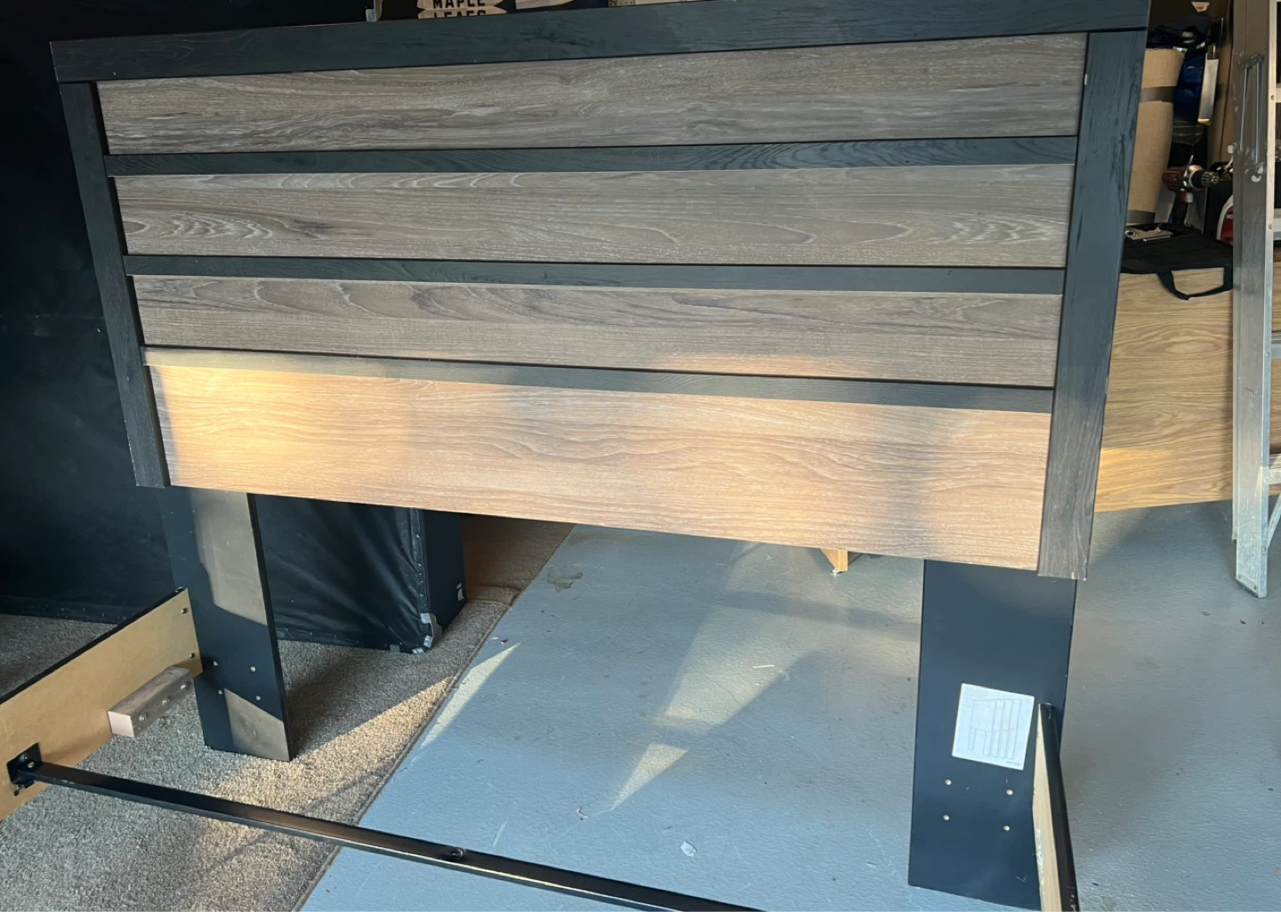 Queen/full bed frame