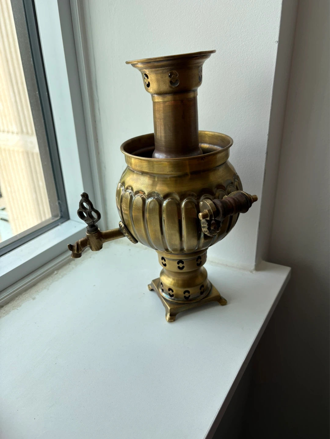 Vintage Brass Samovar - photo 2