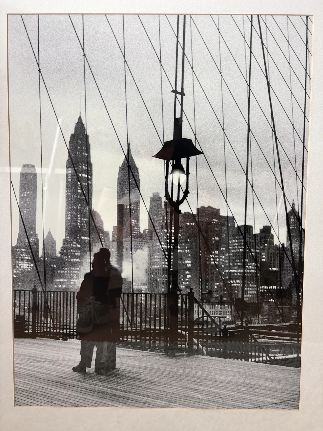 Mario De Biasi -  "Brooklyn Bridge, 1955" (High Quality Print) - photo 2