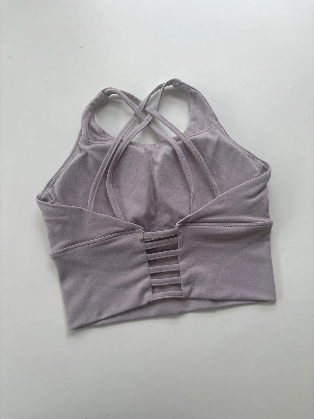sports bra with criss-cross back - photo 2