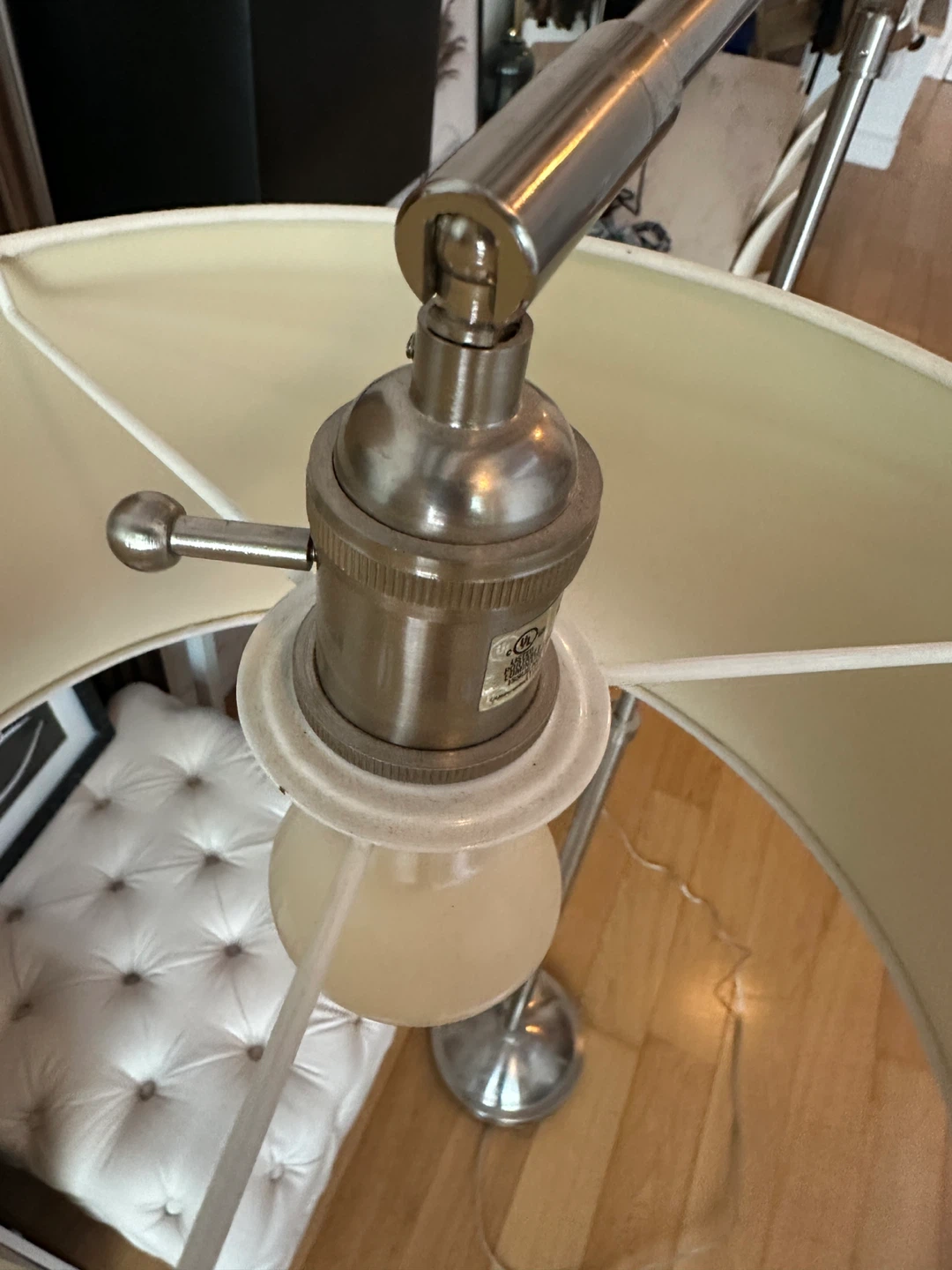 VINTAGE STYLE ADJUSTABLE FLOOR ACCENT READING LAMP MIDERN LIGHT - photo 2