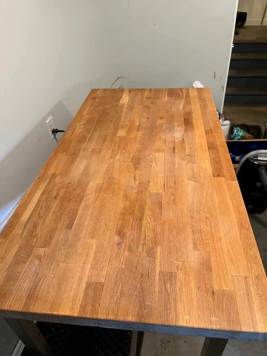 Wood top bar table