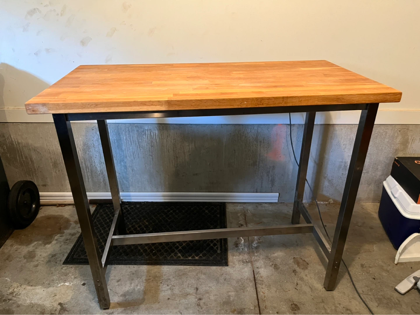 Wood top bar table - photo 2