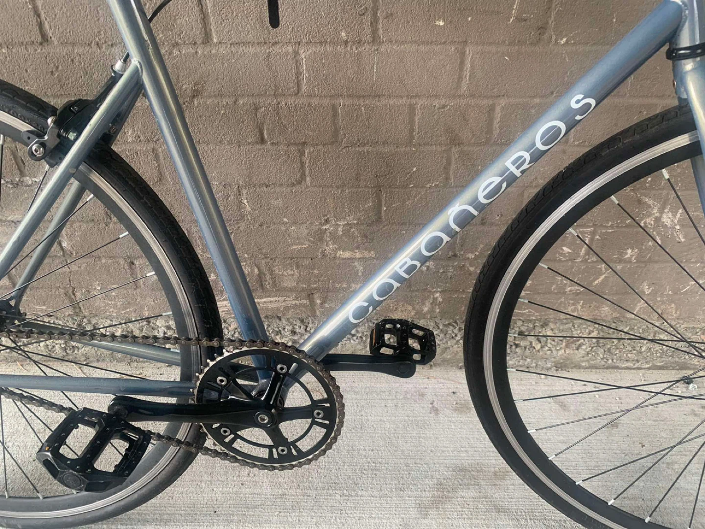 Chromoly steel frame Fixed Gear Caballeros Bicycle - photo 5
