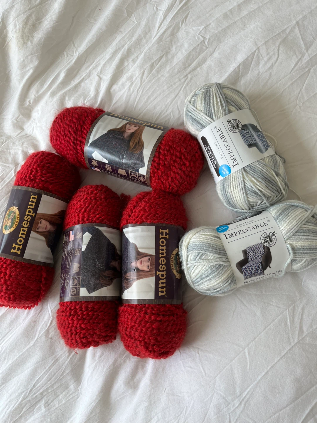 Homespun and Impeccable Yarn Bundle