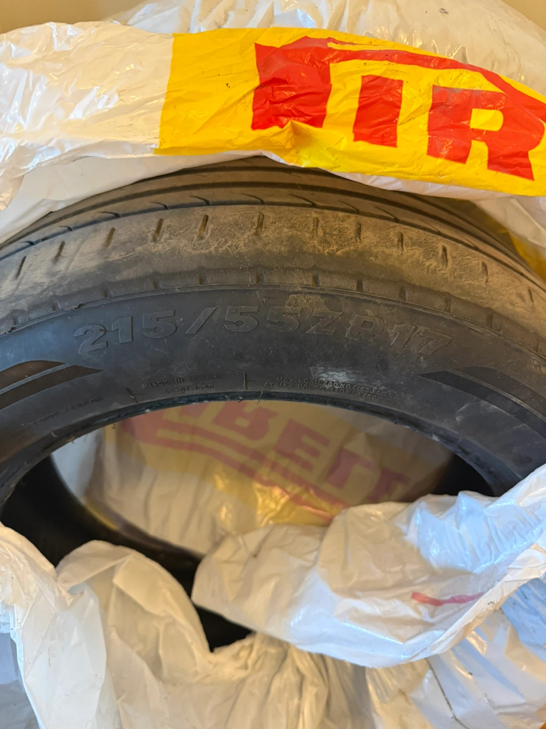 Pirelli 215/55ZR17 Tires - 2