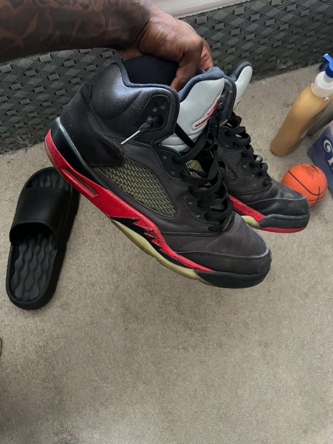 Air Jordan 5 Retro Men's Sneakers - photo 5