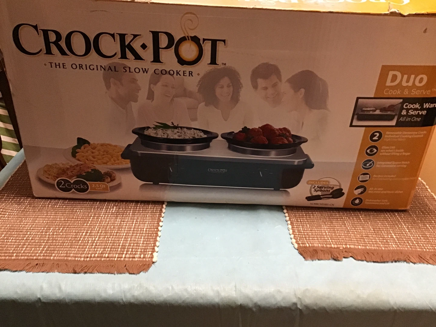 Crock-Pot Duo Cook & Serve Slow Cooker