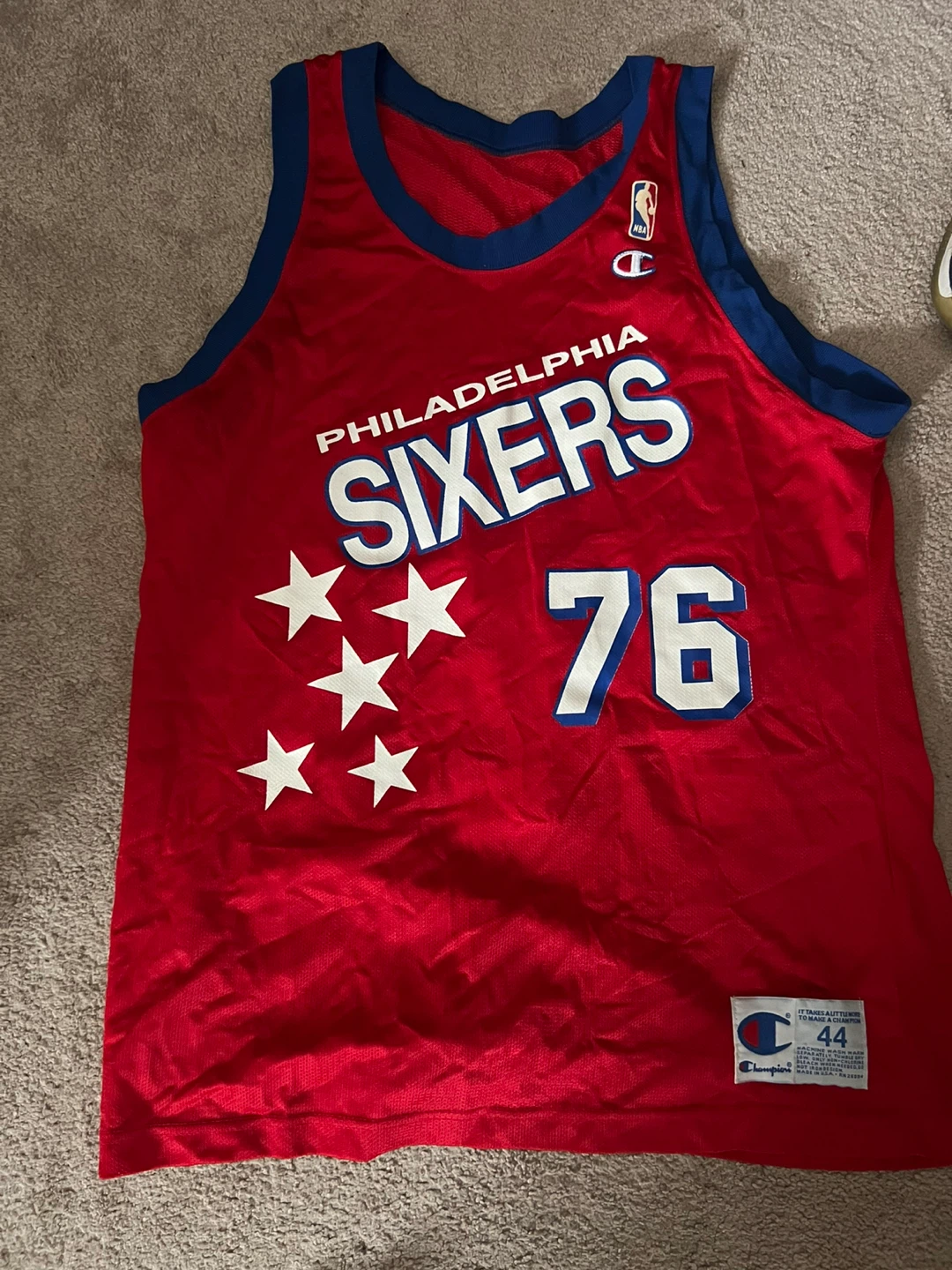 Champion Philadelphia 76ers Bradley 76 Jersey