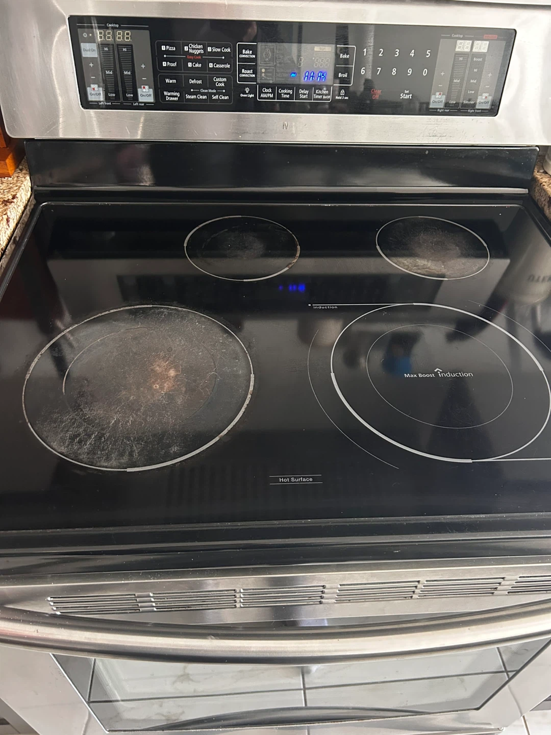 Stainless steel Samsung Electric Range - photo 2