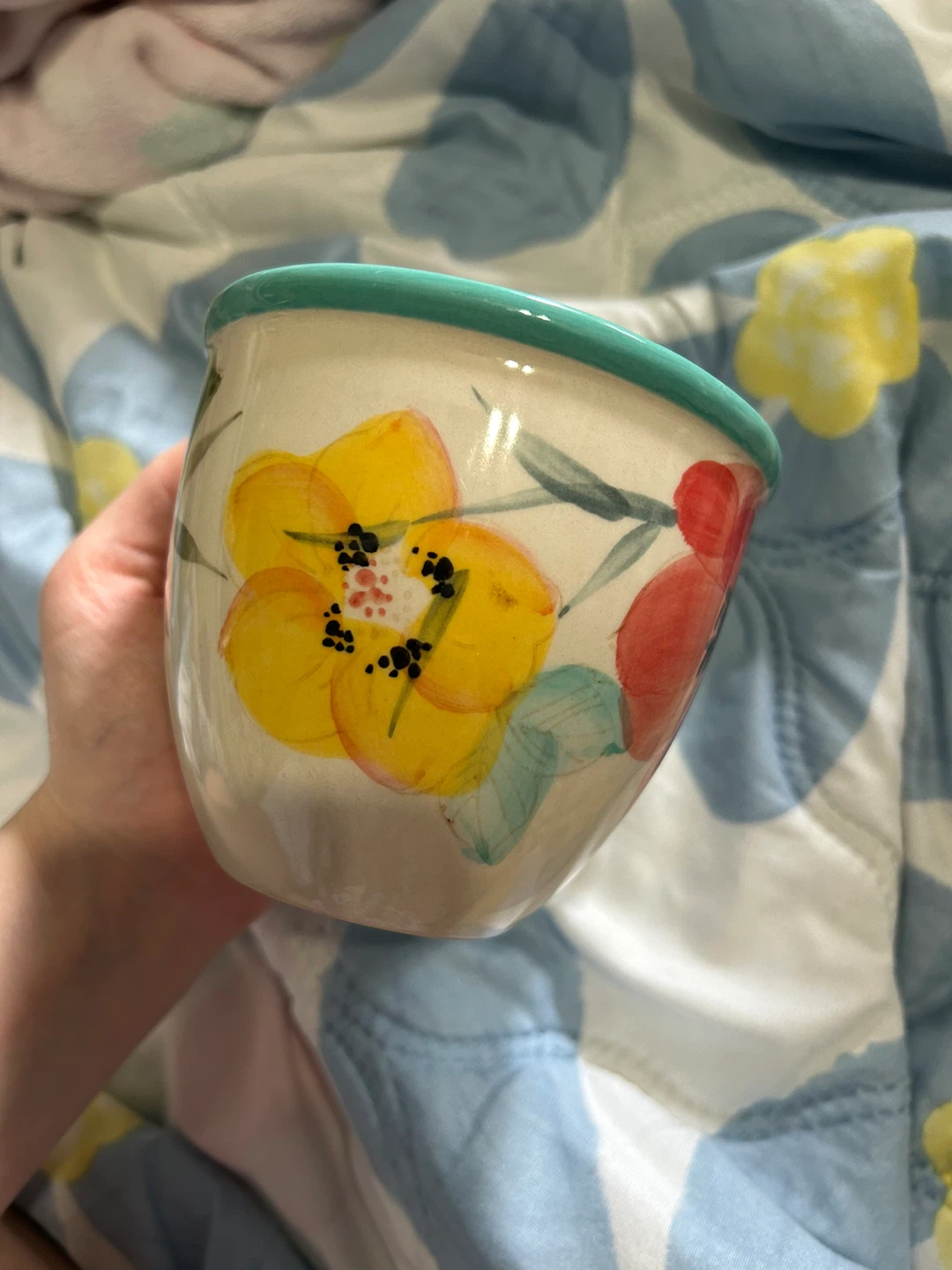The pioneer woman flower mug - photo 2