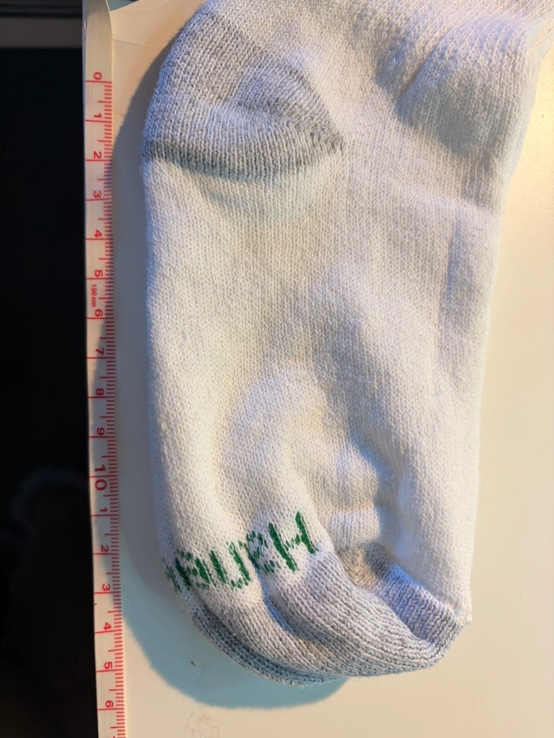 Hanes White Crew Socks - 4 Pair - photo 2