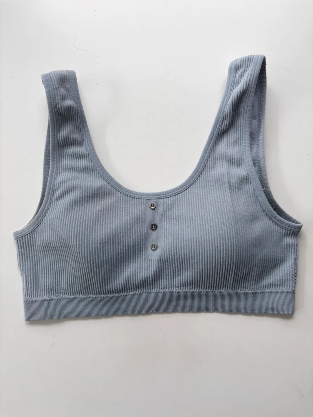Lucky Brand Ribbed Sports Bra XL