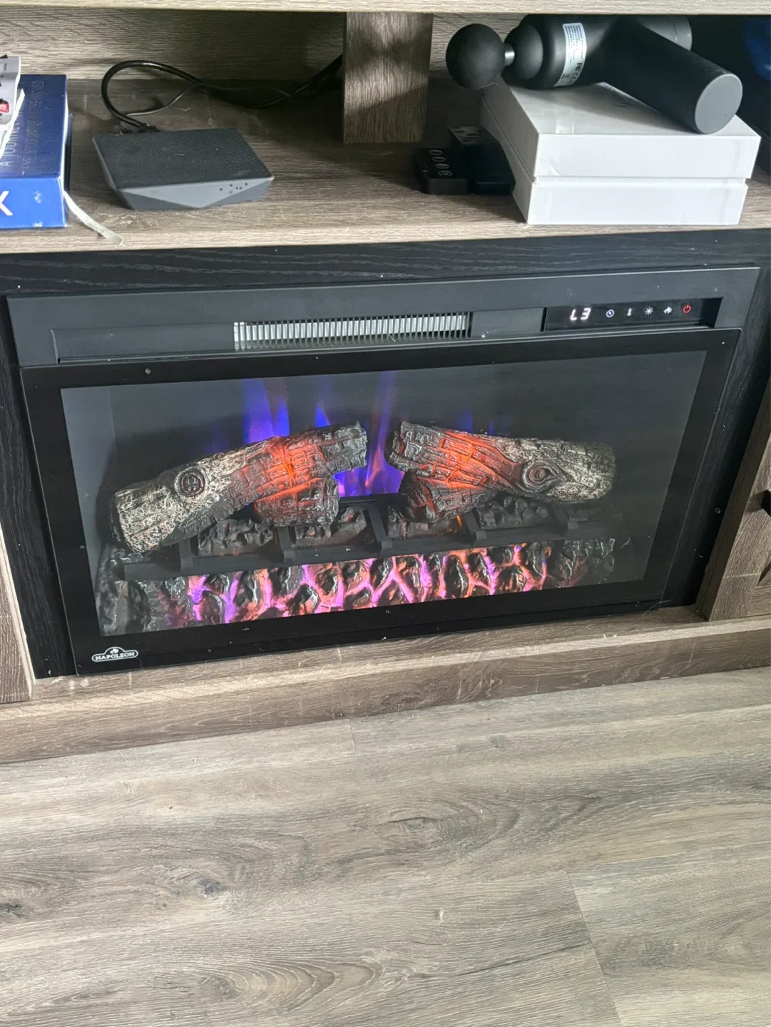 TV Stand with Fireplace - photo 5