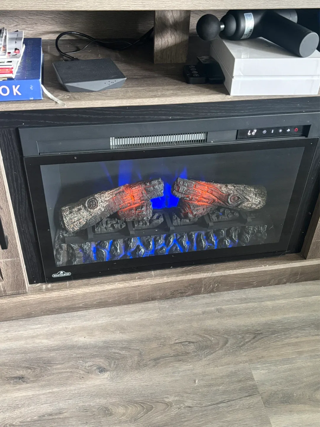 TV Stand with Fireplace - photo 4